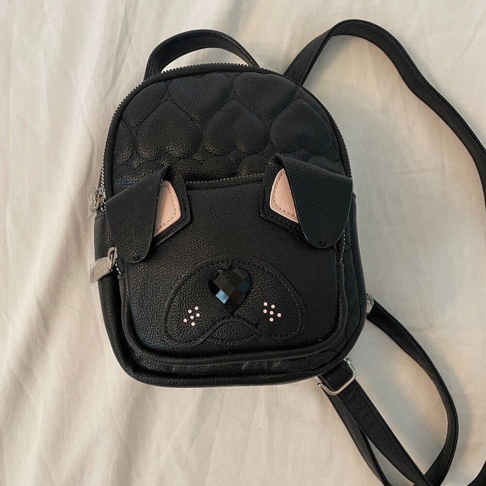 Never Used Betsey Johnson puppy mini backpack!